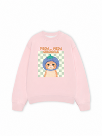 Áo Sweater Nỉ Hai Da Animal Meow