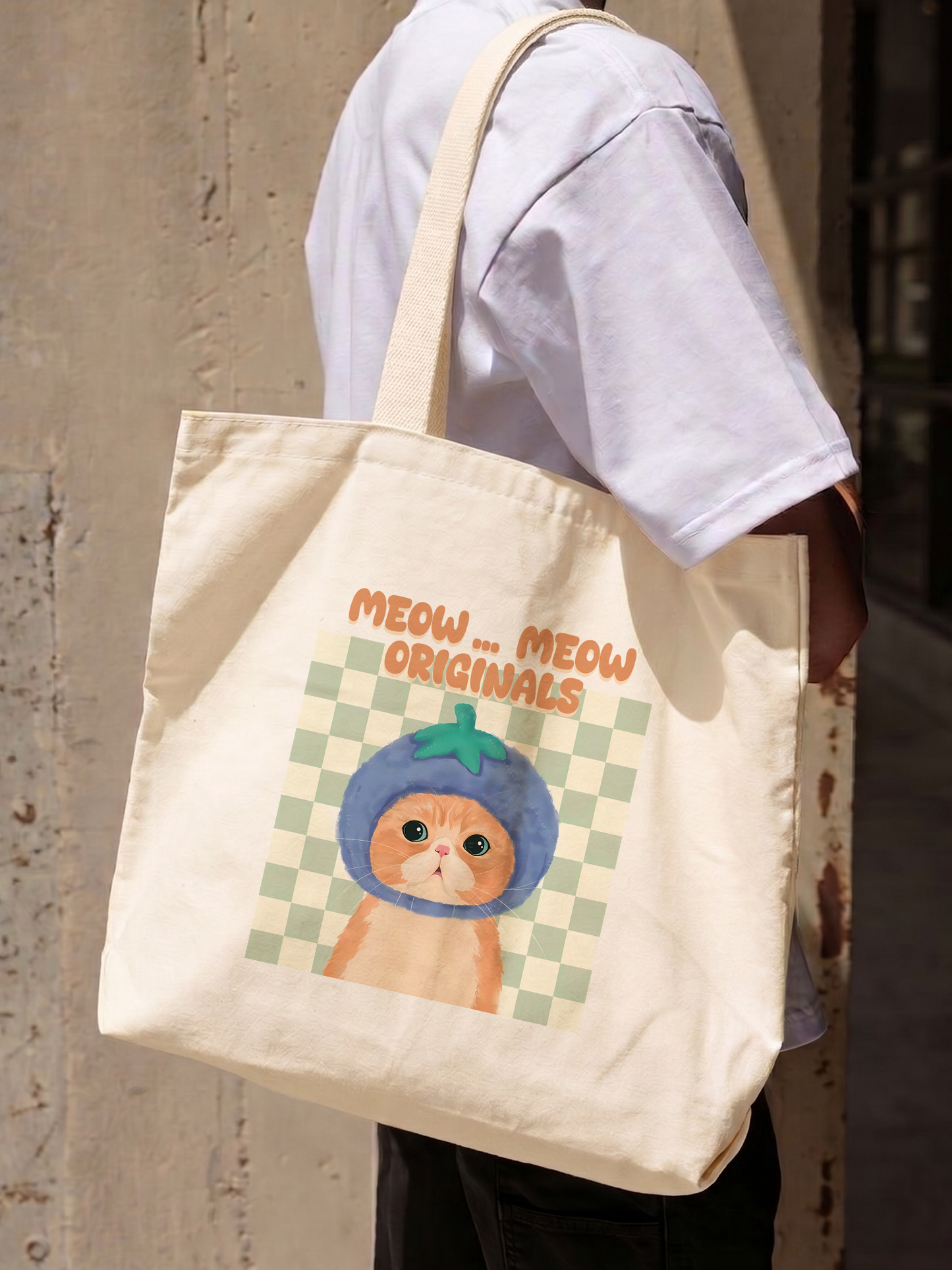 Túi Tote Animal Meow