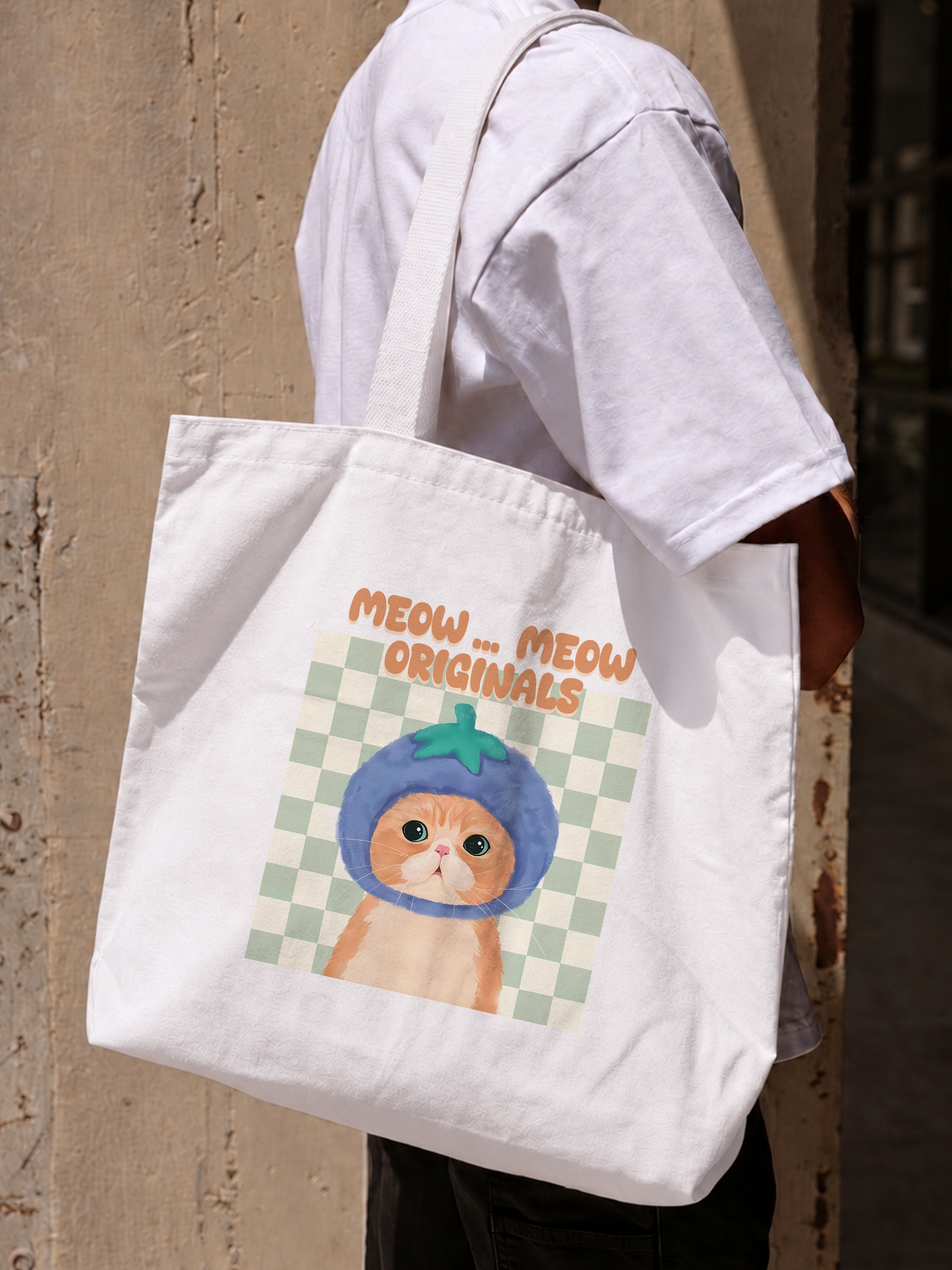 Túi Tote Animal Meow