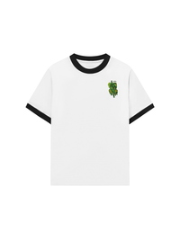 Áo Thun Ringer Relaxed Fit Summer Vibes Green Banana