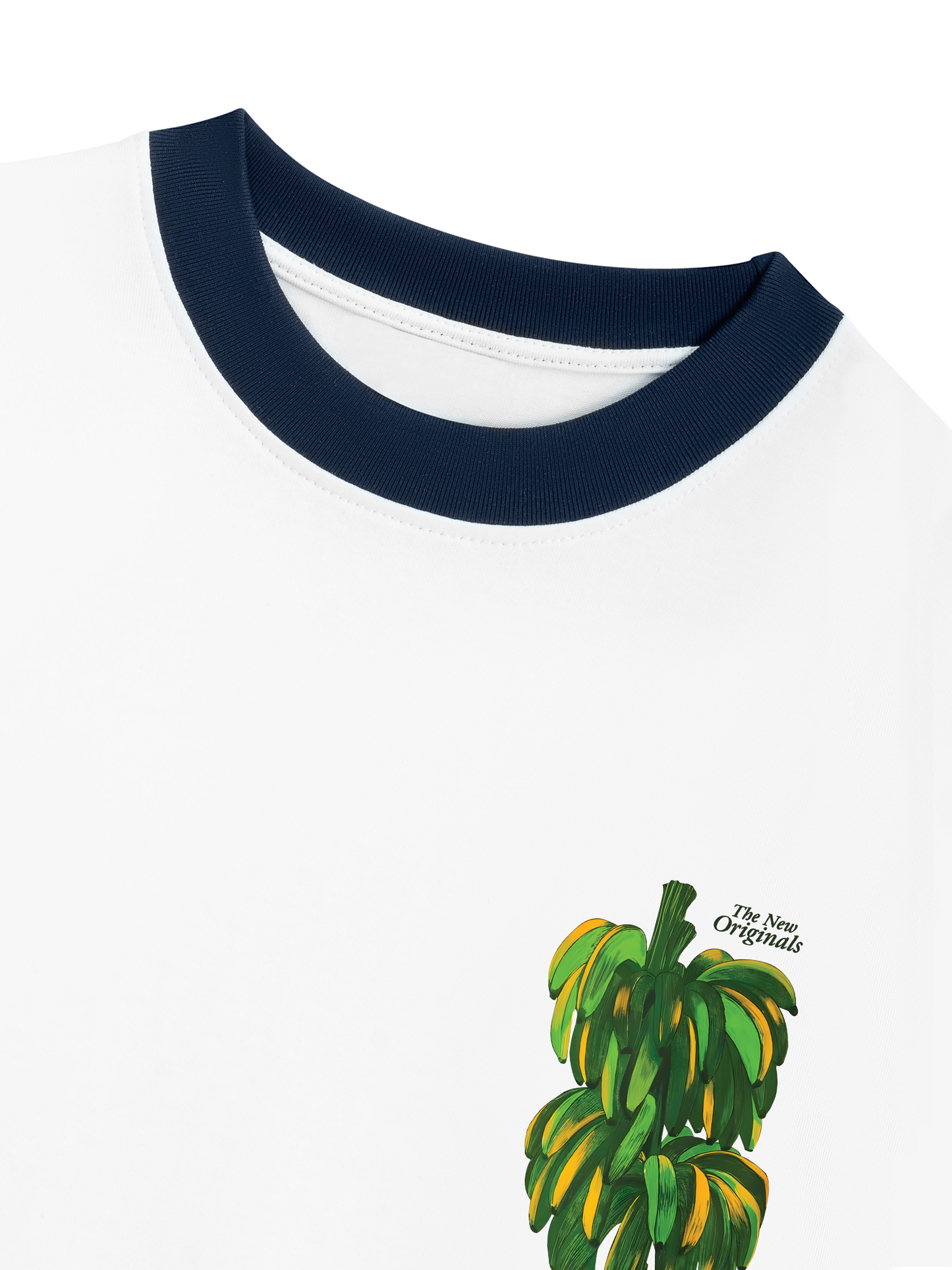 Áo Thun Ringer Relaxed Fit Summer Vibes Green Banana