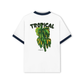 Áo Thun Ringer Relaxed Fit Summer Vibes Green Banana