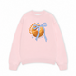 Áo Sweater Nỉ Hai Da Sweet Pastry BLue Plaid Bow