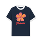 Áo Thun Ringer Relaxed Fit Summer Vibes Hawai Flower