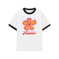 Áo Thun Ringer Relaxed Fit Summer Vibes Hawai Flower