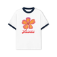 Áo Thun Ringer Relaxed Fit Summer Vibes Hawai Flower