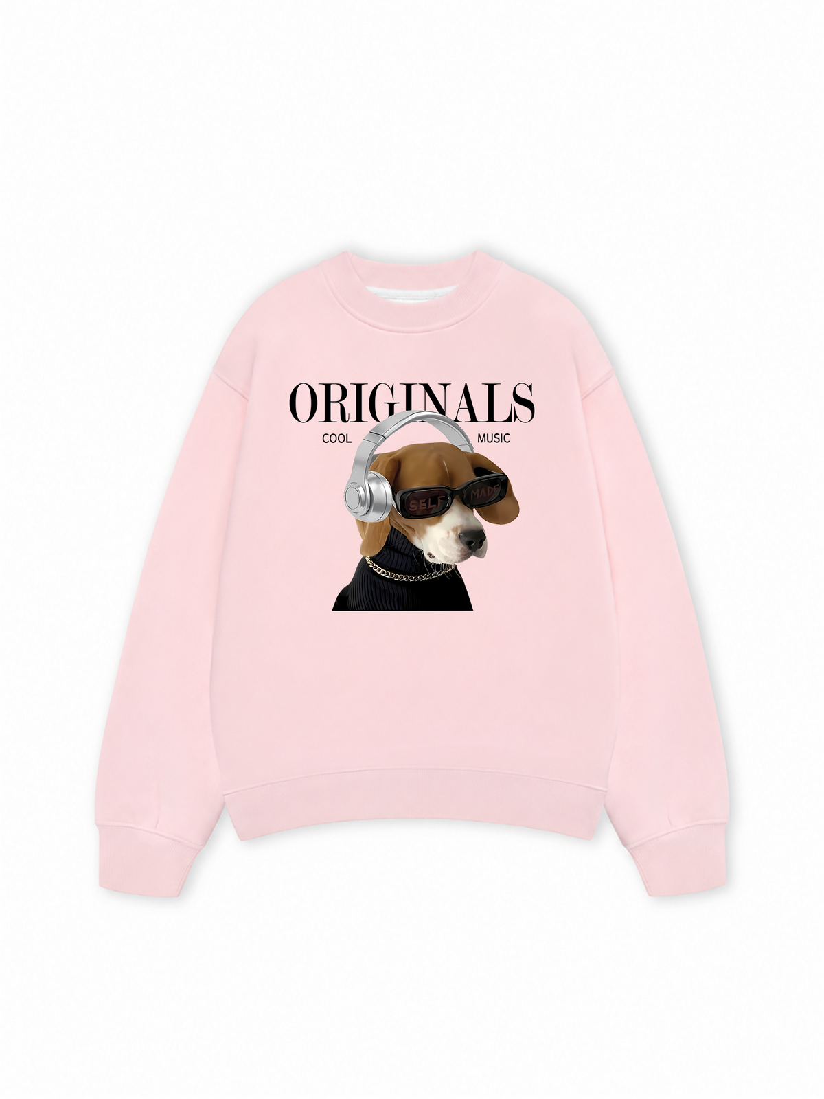 Áo Sweater Nỉ Hai Da Animal Mood Cool Music Dog