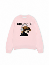 Áo Sweater Nỉ Hai Da Animal Mood Cool Music Dog