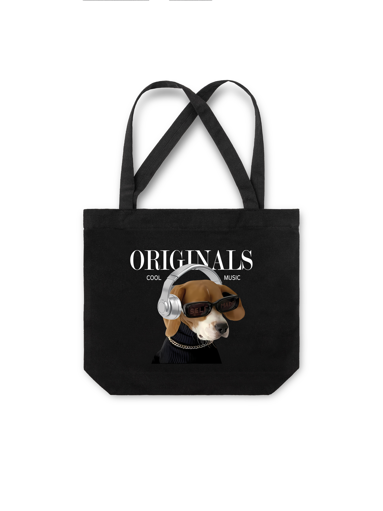 Túi Tote Animal Mood Cool Music Dog