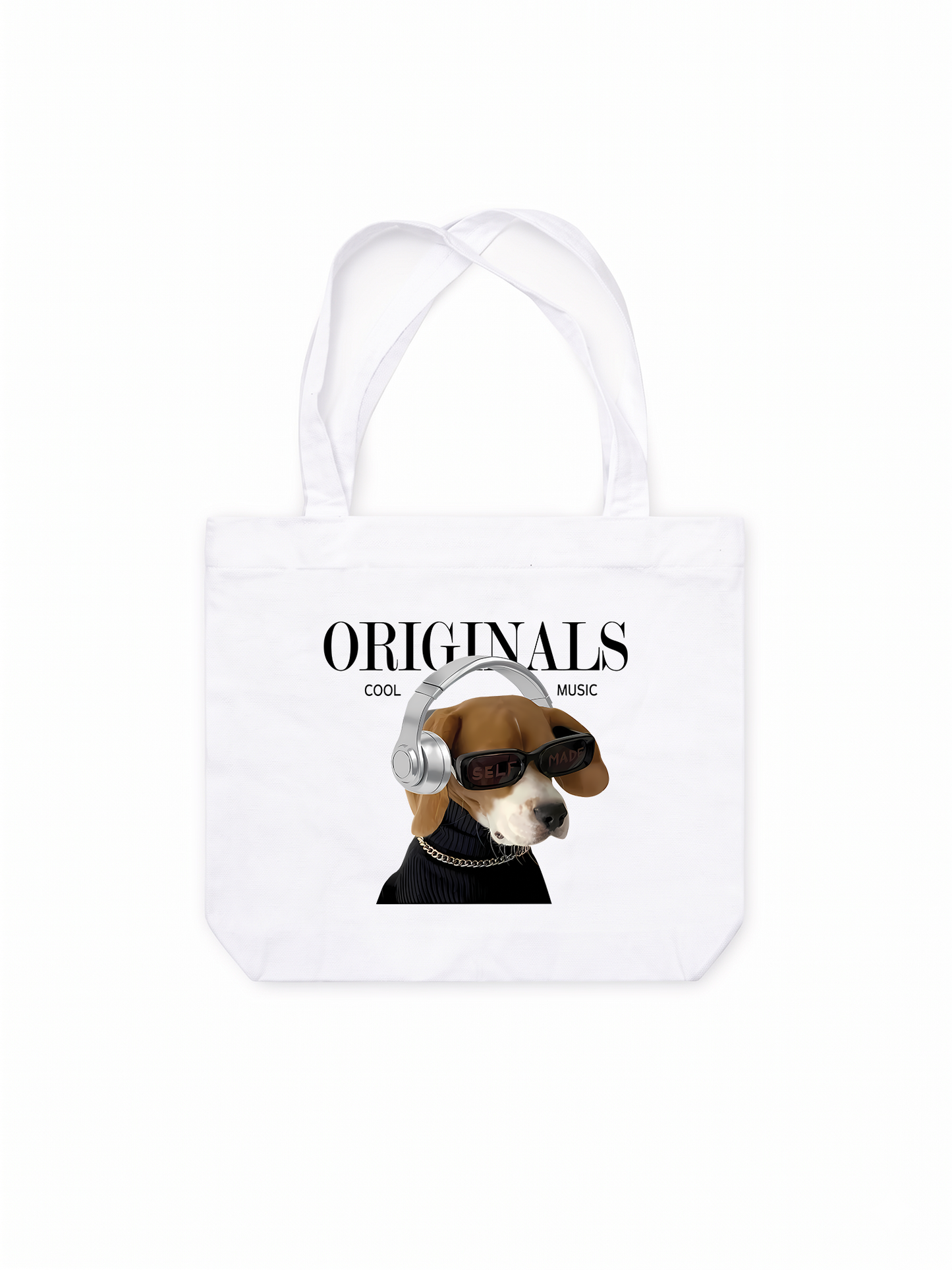 Túi Tote Animal Mood Cool Music Dog