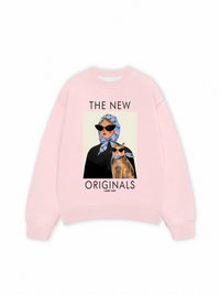 Áo Sweater Nỉ Hai Da Lady Cat