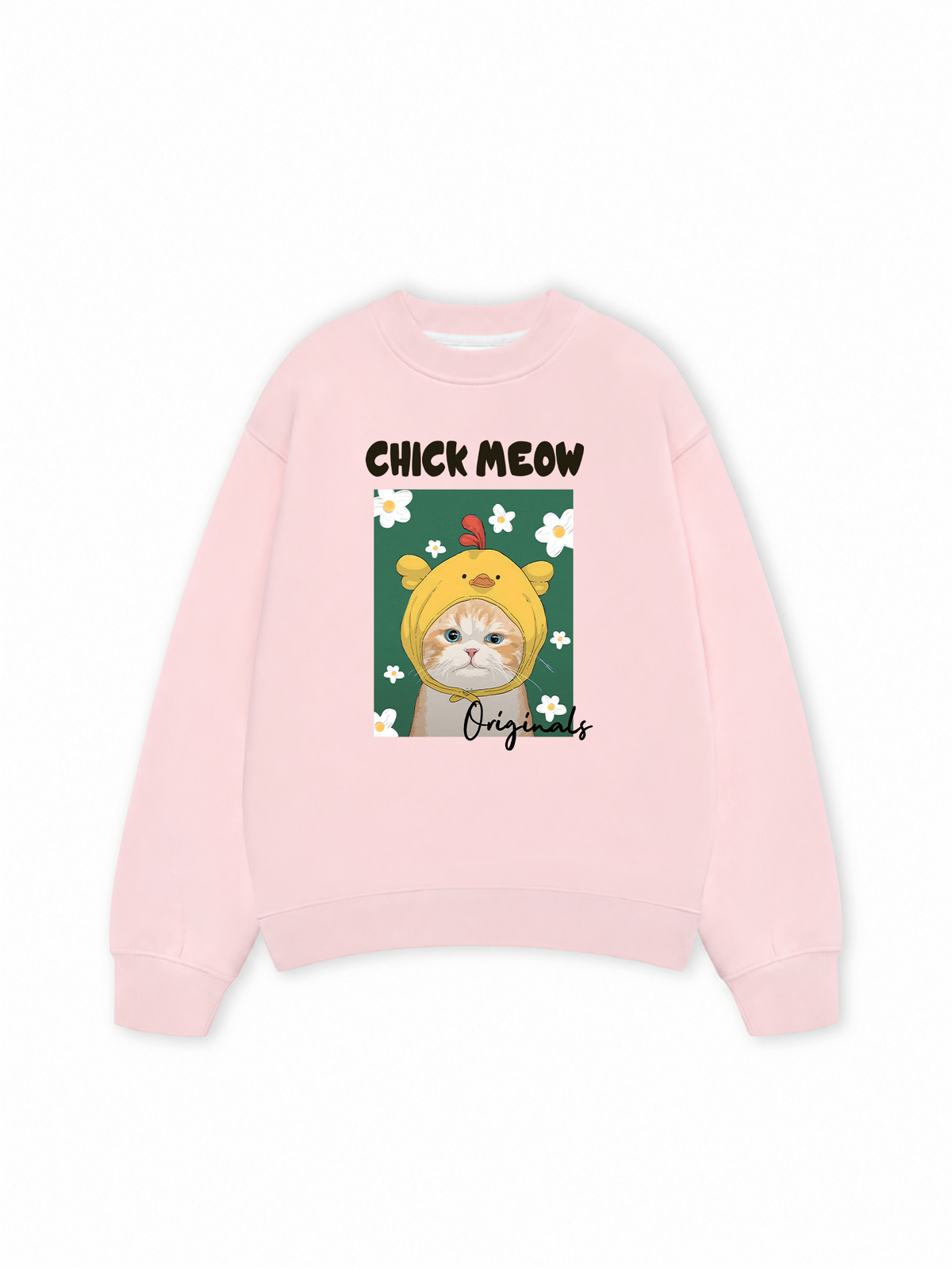 Áo Sweater Nỉ Hai Da Chick Meow