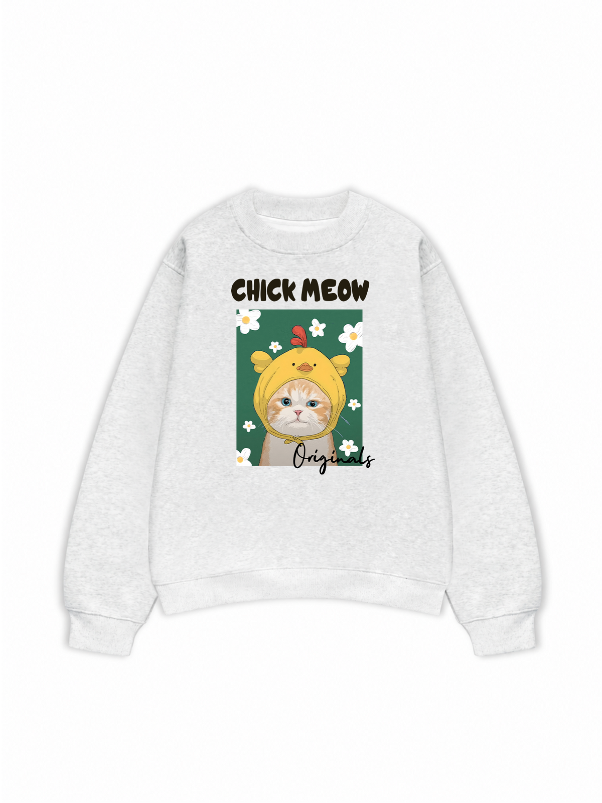 Áo Sweater Nỉ Hai Da Chick Meow