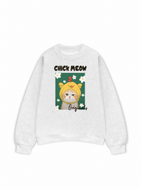 Áo Sweater Nỉ Hai Da Chick Meow