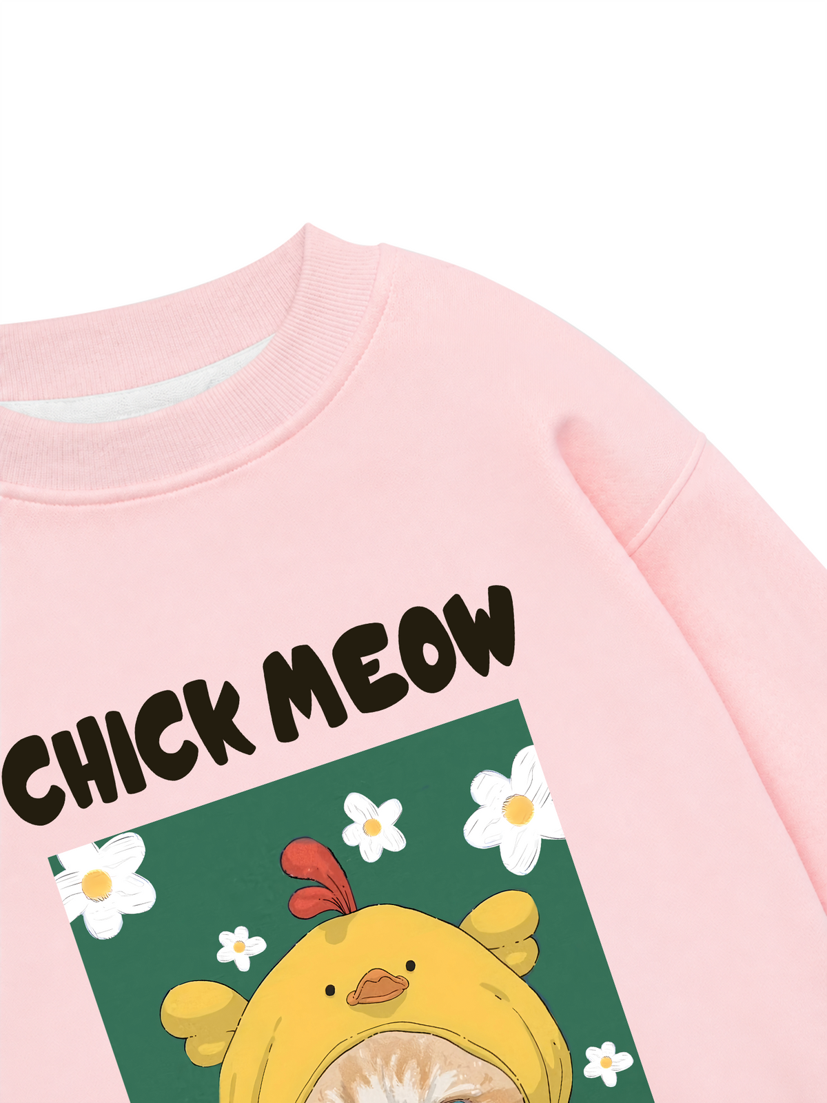 Áo Sweater Nỉ Hai Da Chick Meow