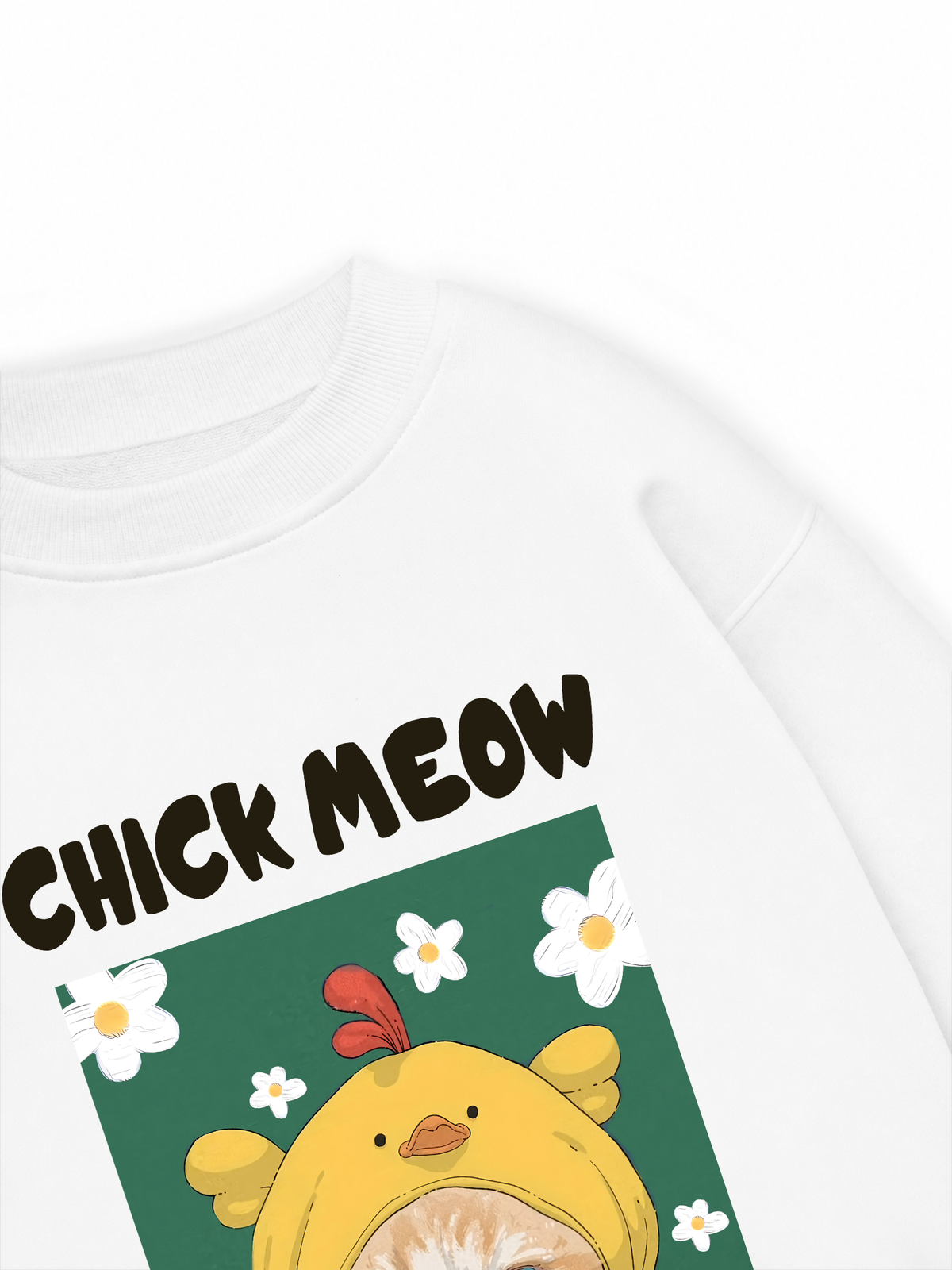 Áo Sweater Nỉ Hai Da Chick Meow
