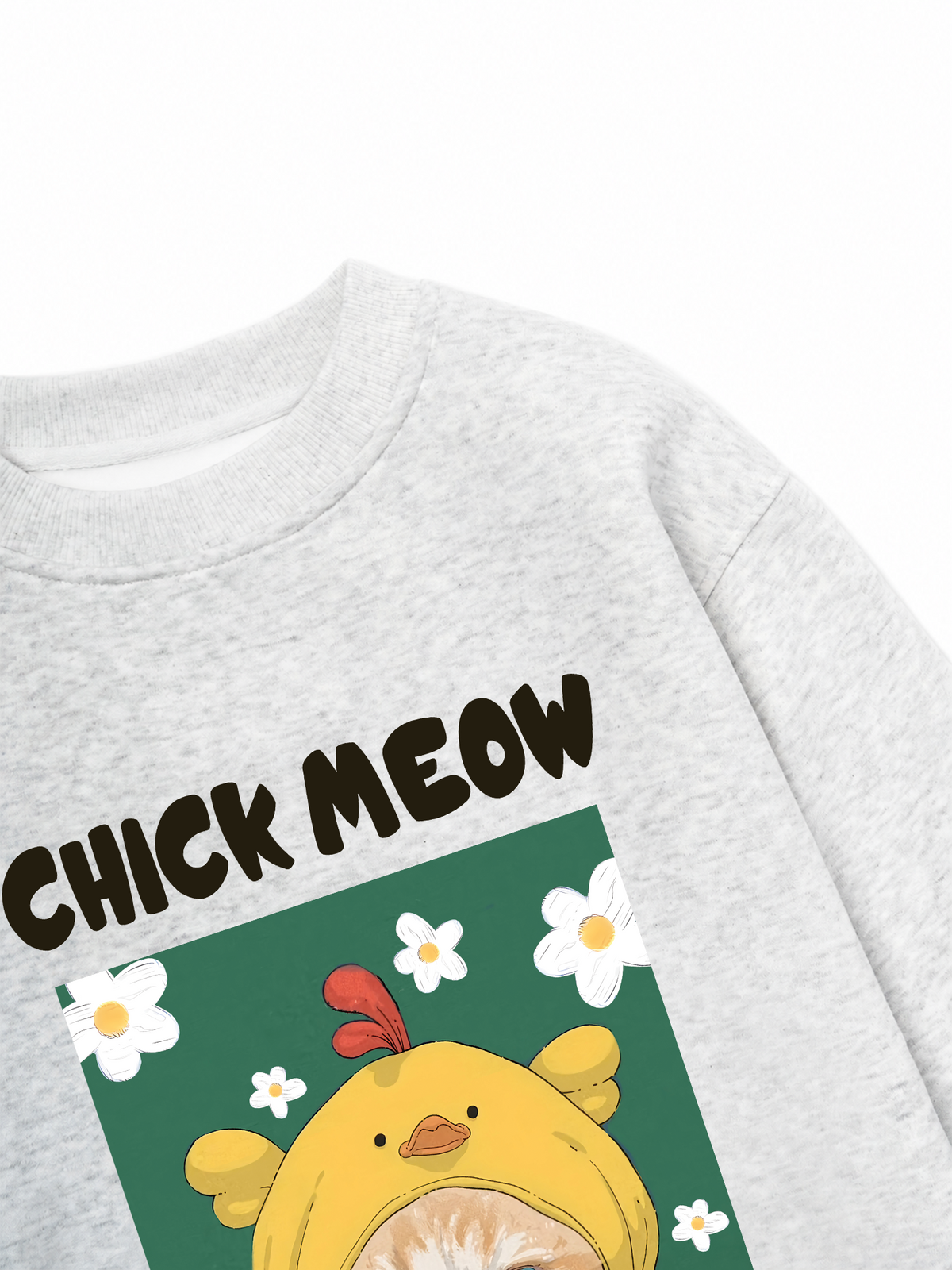 Áo Sweater Nỉ Hai Da Chick Meow