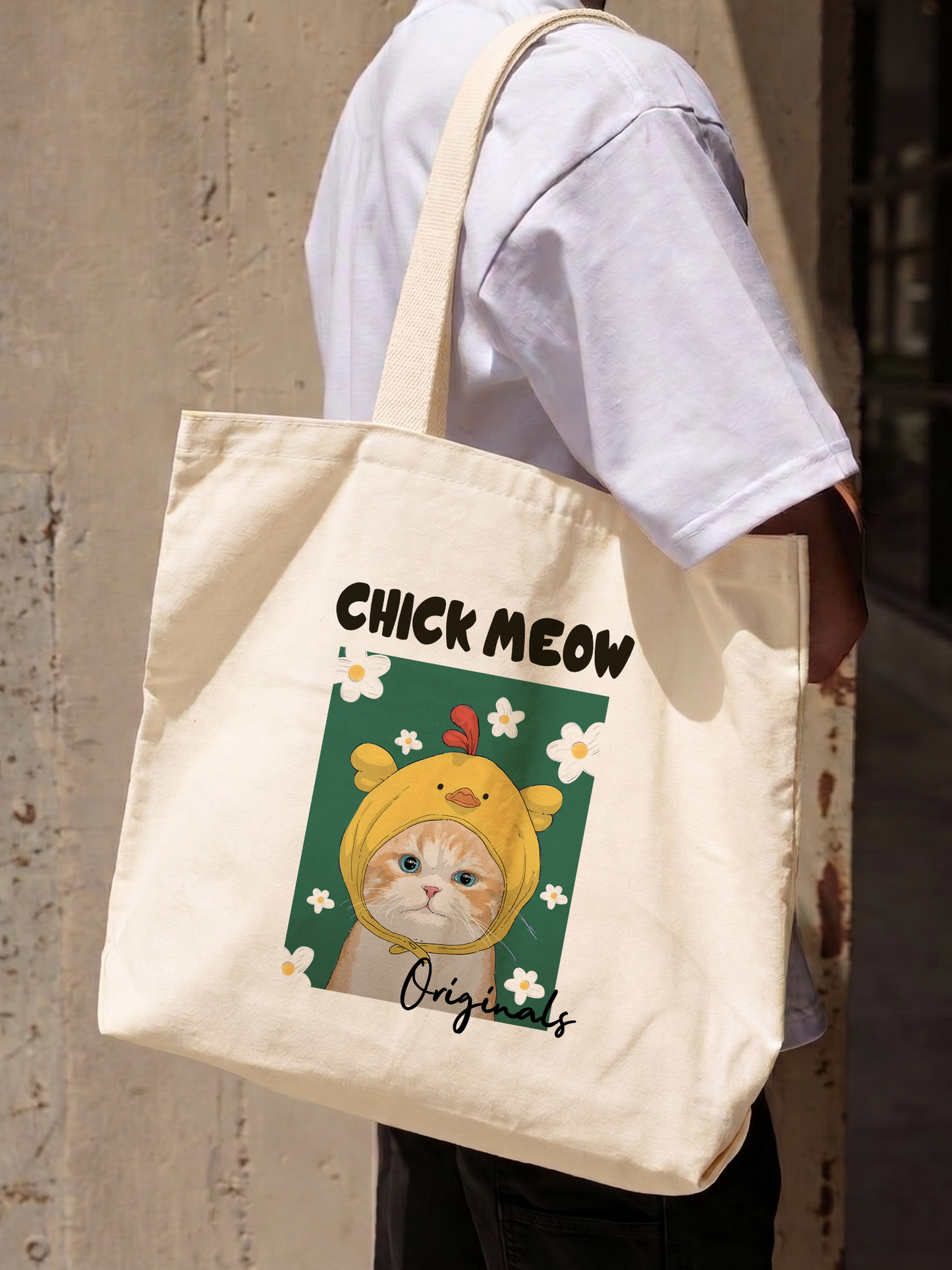 Túi Tote Chick Meow