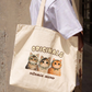 Túi Tote Cute Three Cat Vitamin Meow