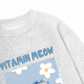 Áo Sweater Nỉ Hai Da Flower With Meow