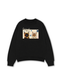 Áo Sweater Nỉ Hai Da Originals Meow
