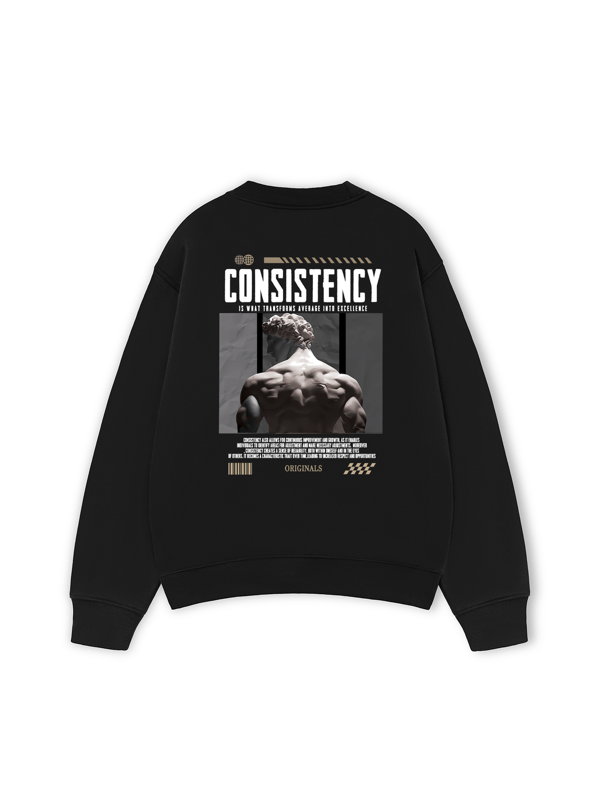 Áo Sweater Nỉ Hai Da Consistency