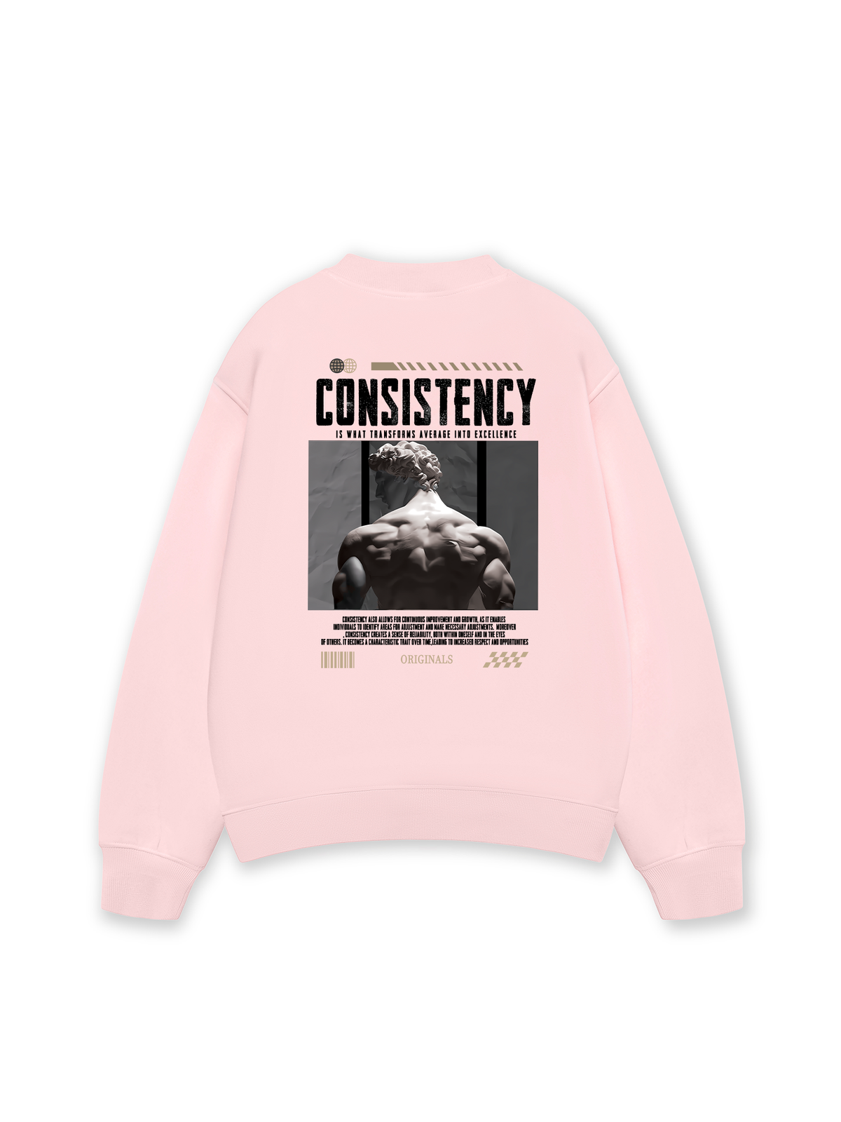 Áo Sweater Nỉ Hai Da Consistency