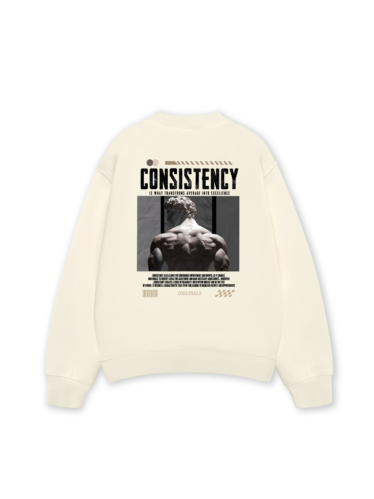 Áo Sweater Nỉ Hai Da Consistency