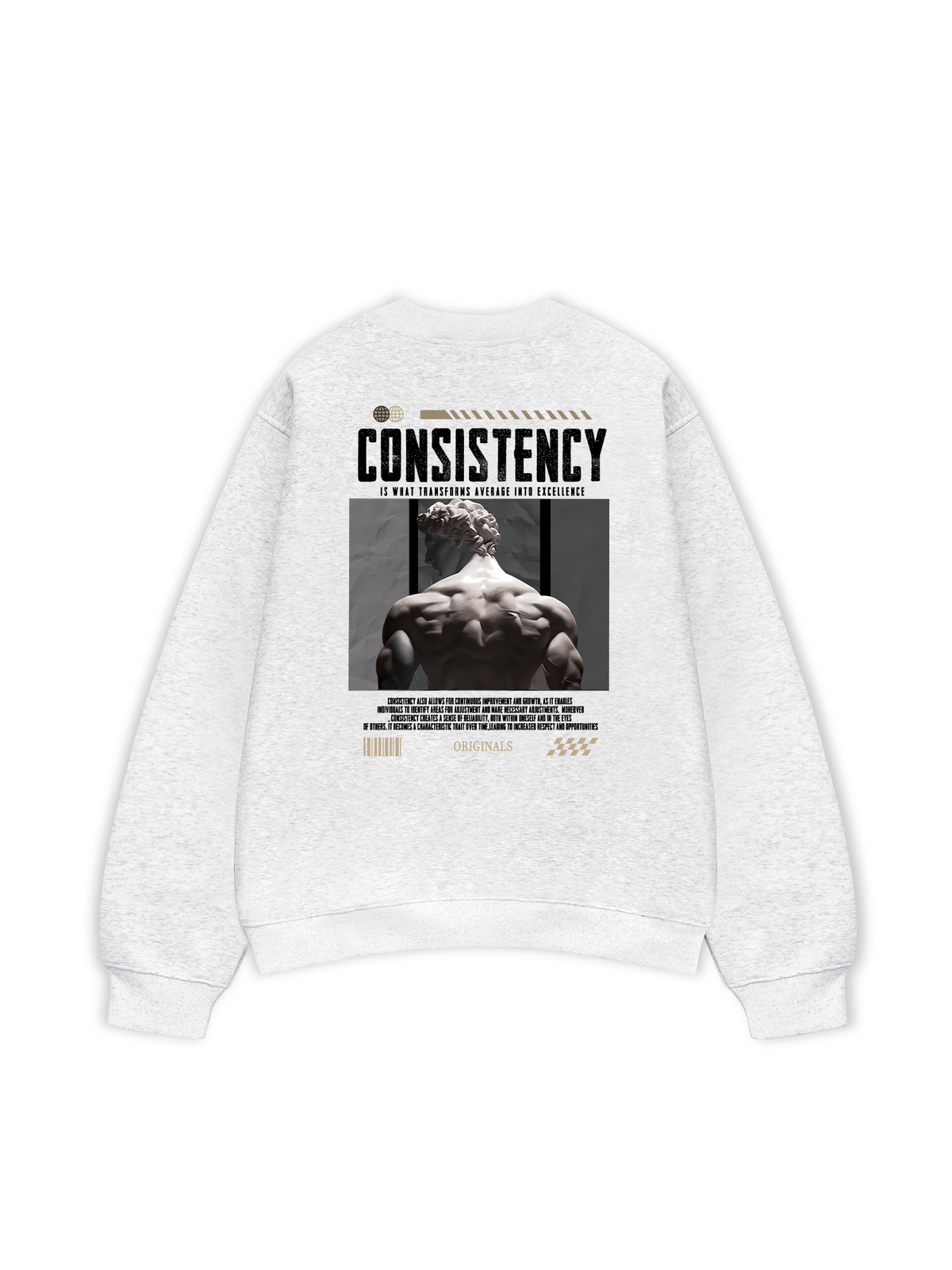 Áo Sweater Nỉ Hai Da Consistency