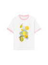 Áo Thun Ringer Relaxed Fit Summer Vibes Lemon Shopping