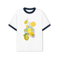 Áo Thun Ringer Relaxed Fit Summer Vibes Lemon Shopping