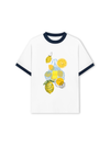 Áo Thun Ringer Relaxed Fit Summer Vibes Lemon Shopping