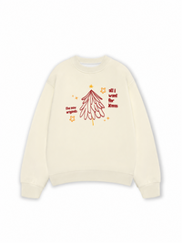 Áo Sweater Nỉ Hai Da All I Want For Christmas