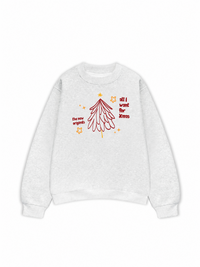 Áo Sweater Nỉ Hai Da All I Want For Christmas