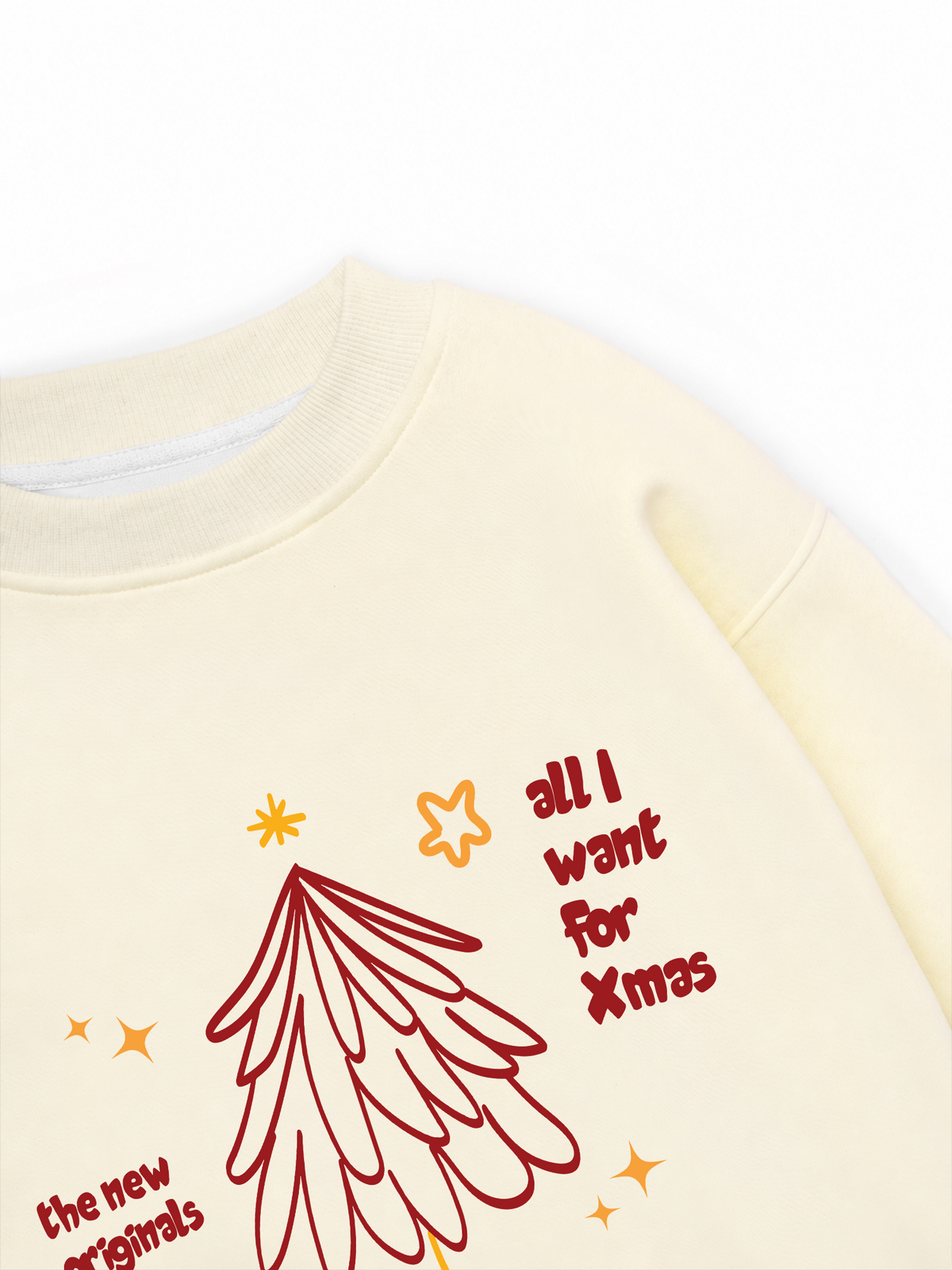 Áo Sweater Nỉ Hai Da All I Want For Christmas