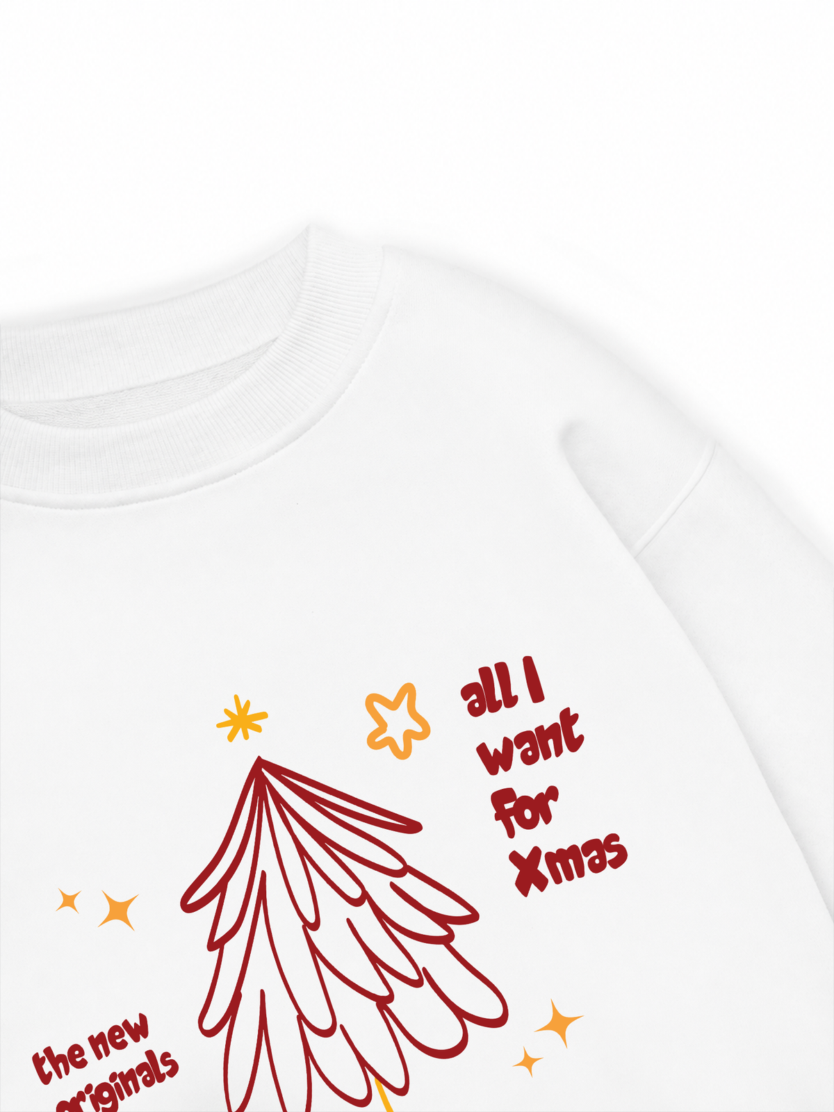 Áo Sweater Nỉ Hai Da All I Want For Christmas
