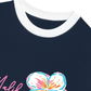 Áo Thun Ringer Relaxed Fit Summer Vibes Malibu Floral
