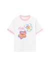 Áo Thun Ringer Relaxed Fit Summer Vibes Malibu Floral