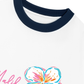 Áo Thun Ringer Relaxed Fit Summer Vibes Malibu Floral