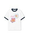 Áo Thun Ringer Relaxed Fit Summer Vibes Malibu Floral