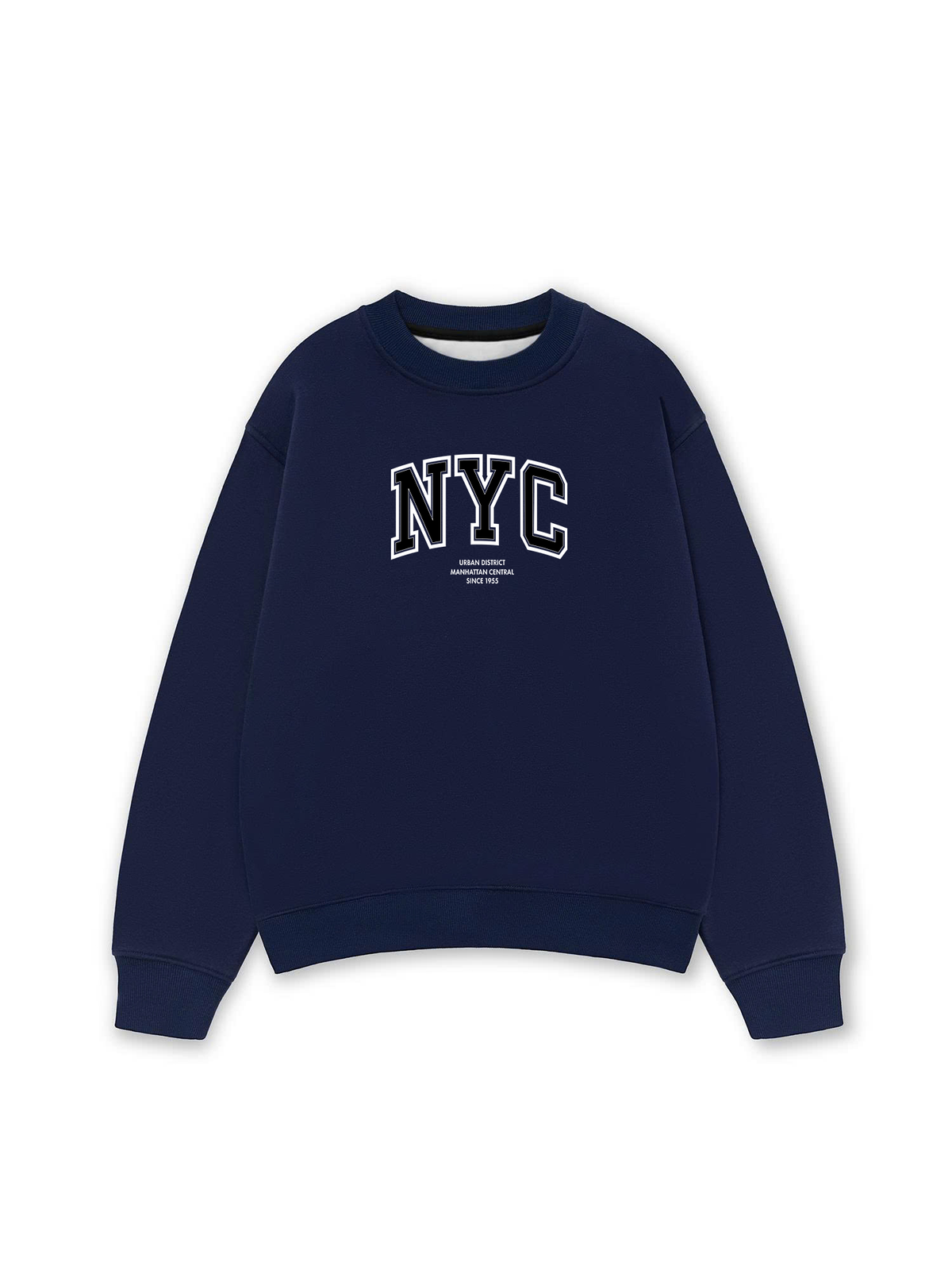 Áo Sweater Nỉ Hai Da NYC URBAN DISTRICT