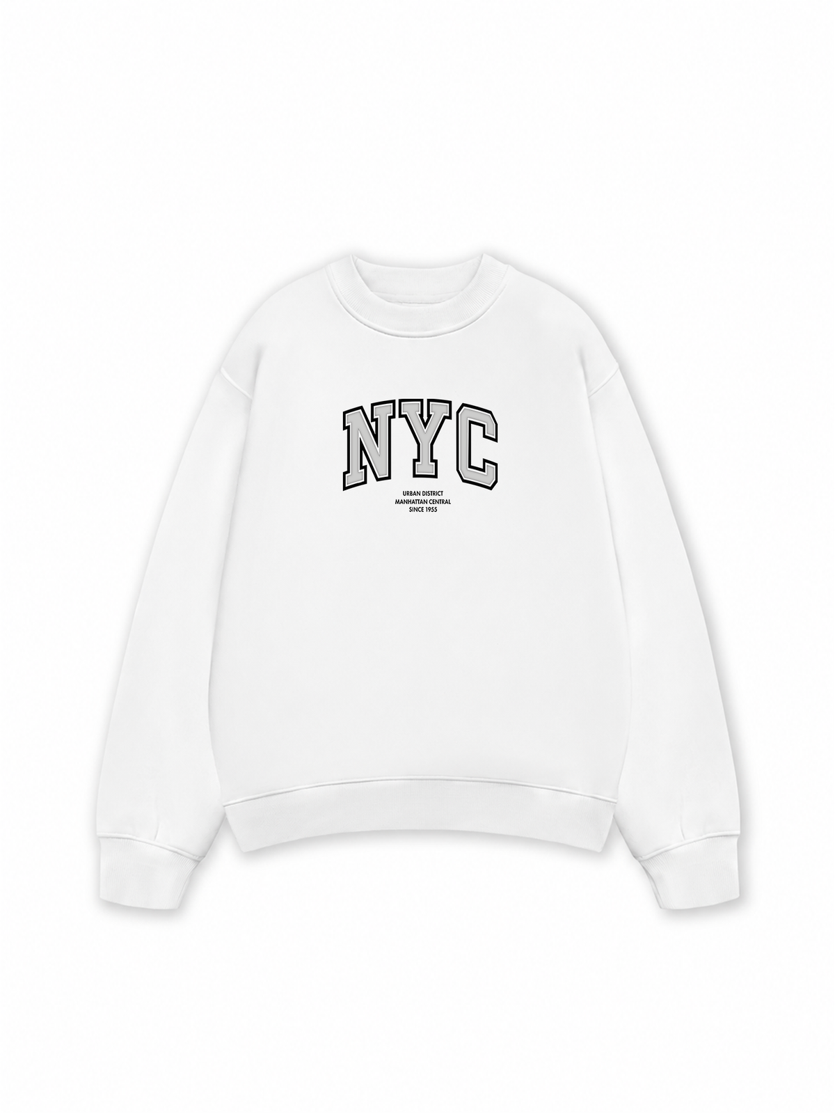 Áo Sweater Nỉ Hai Da NYC URBAN DISTRICT
