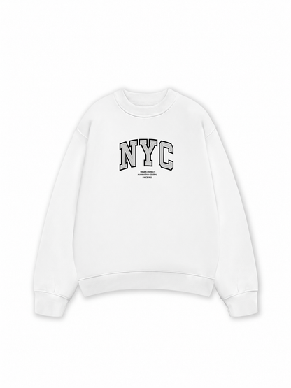 Áo Sweater Nỉ Hai Da NYC URBAN DISTRICT