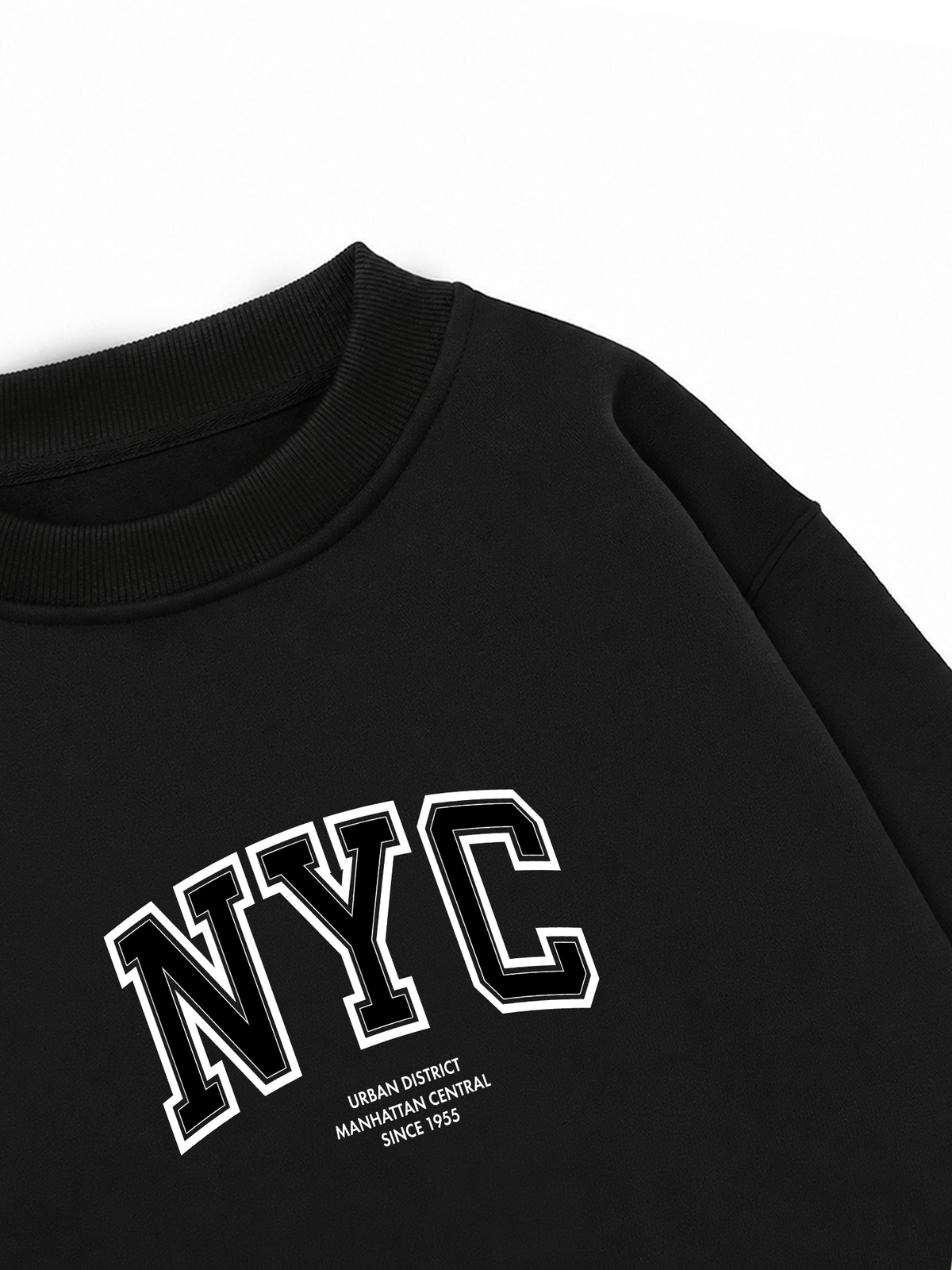 Áo Sweater Nỉ Hai Da NYC URBAN DISTRICT