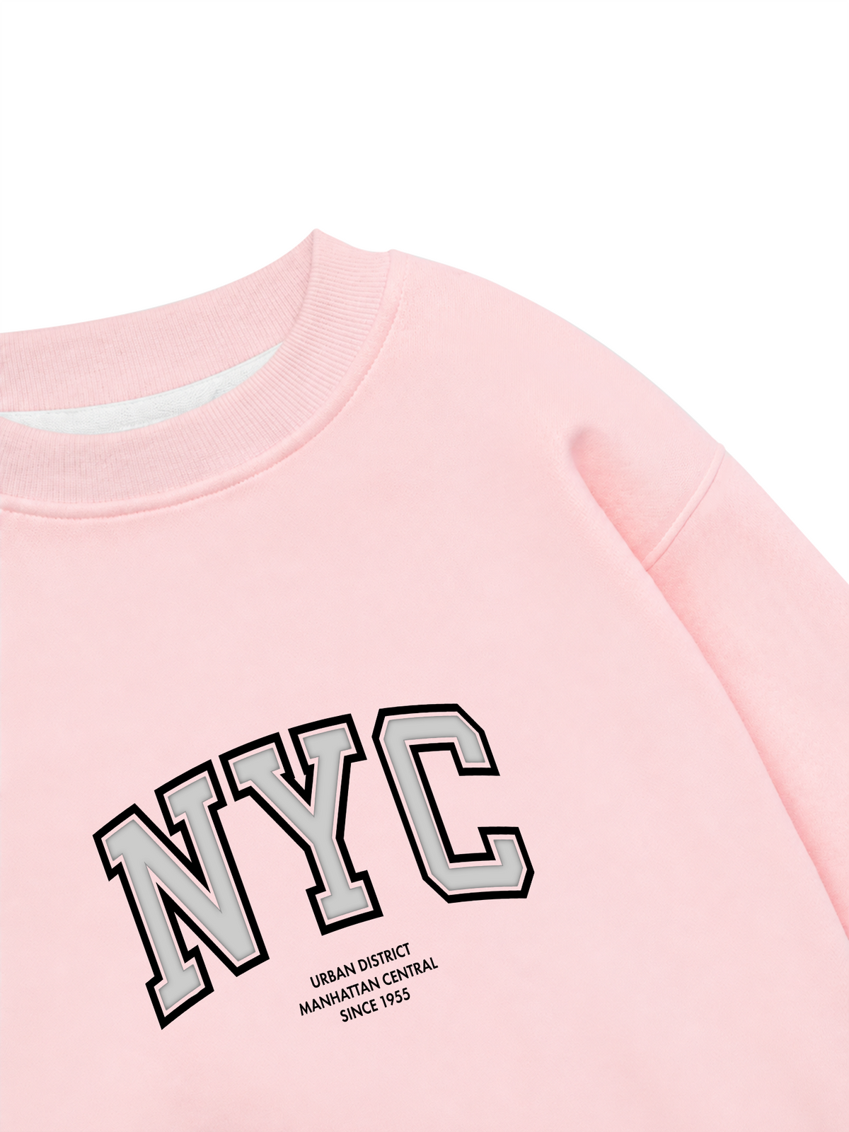 Áo Sweater Nỉ Hai Da NYC URBAN DISTRICT