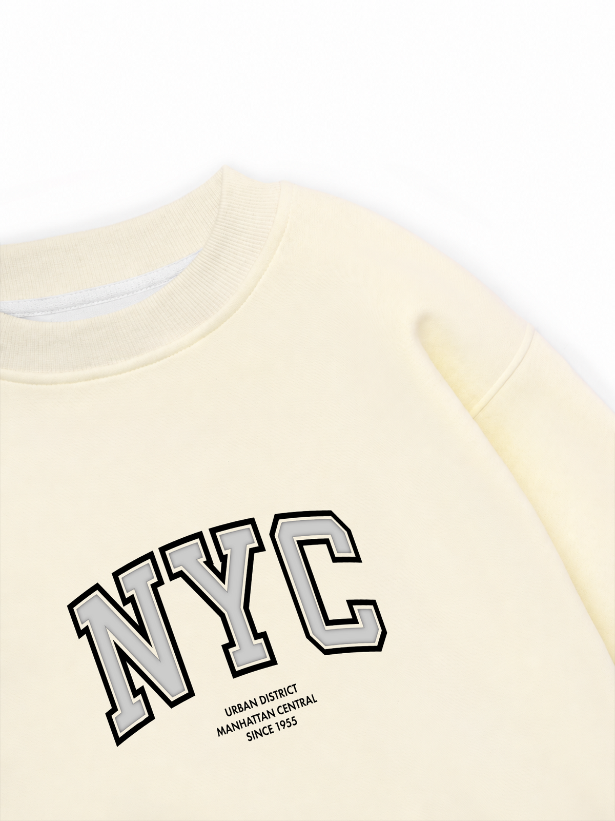 Áo Sweater Nỉ Hai Da NYC URBAN DISTRICT
