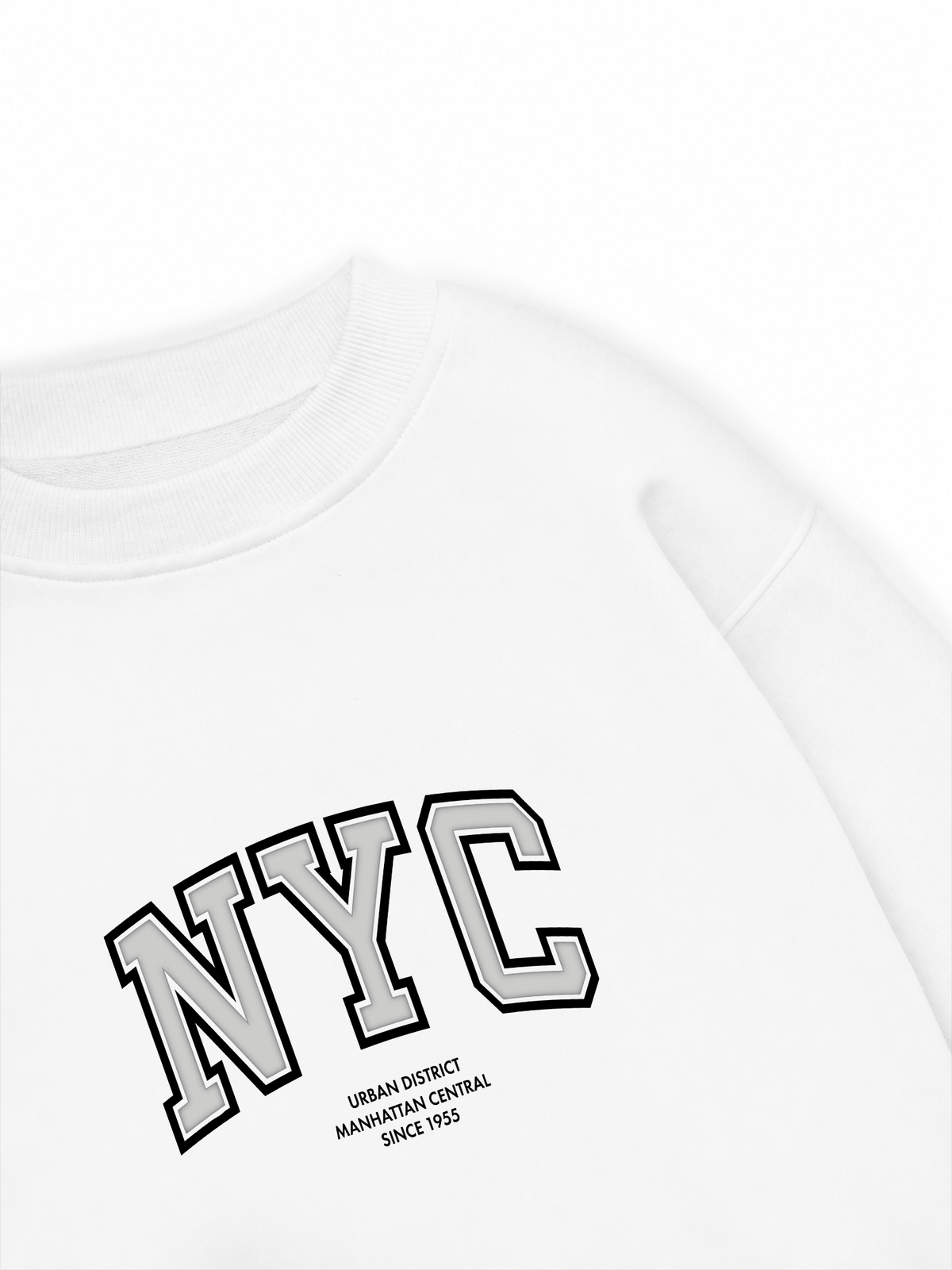 Áo Sweater Nỉ Hai Da NYC URBAN DISTRICT