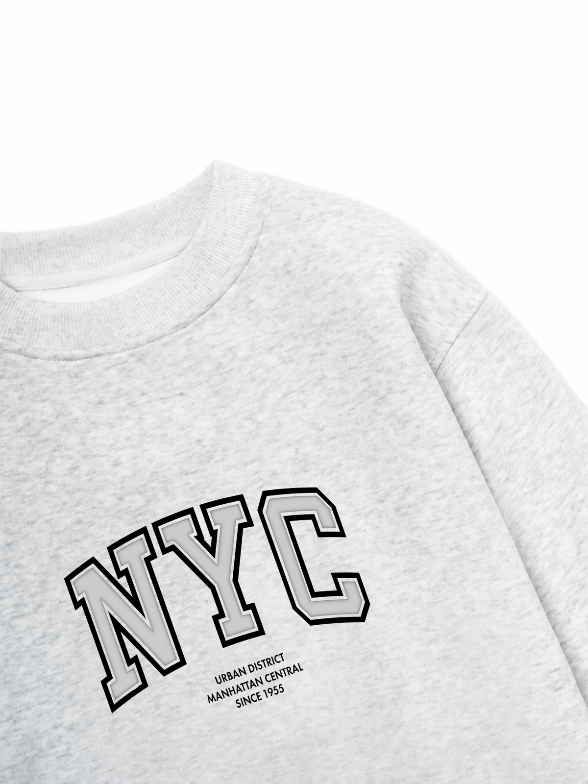 Áo Sweater Nỉ Hai Da NYC URBAN DISTRICT