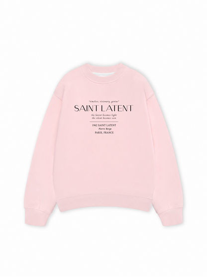 Áo Sweater Nỉ Hai Da SAINT LATENT