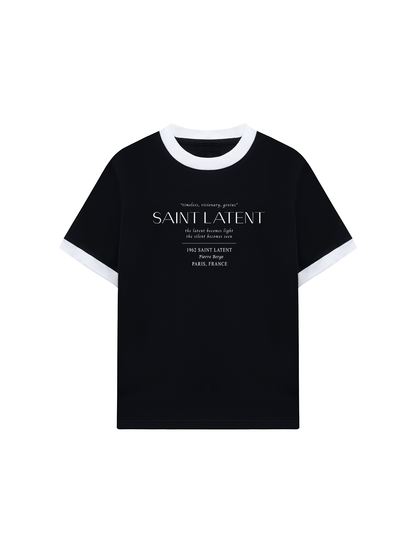 Áo Thun Ringer Relaxed Fit SAINT LATENT